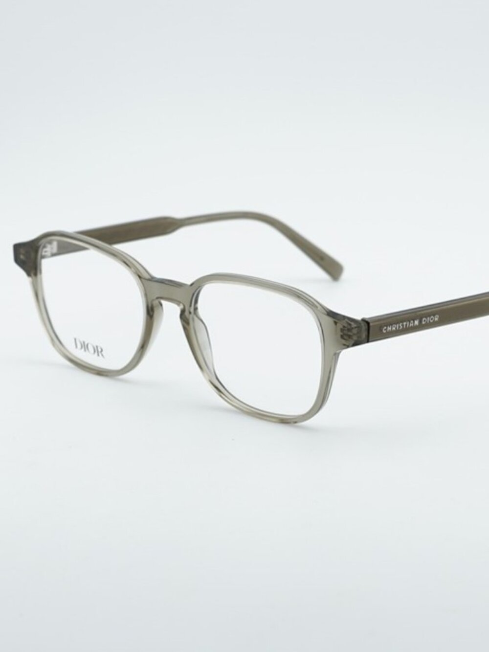 Dior DIORBOTANICAO S2I 7800 Eyeglasses Green 50mm Square Frame